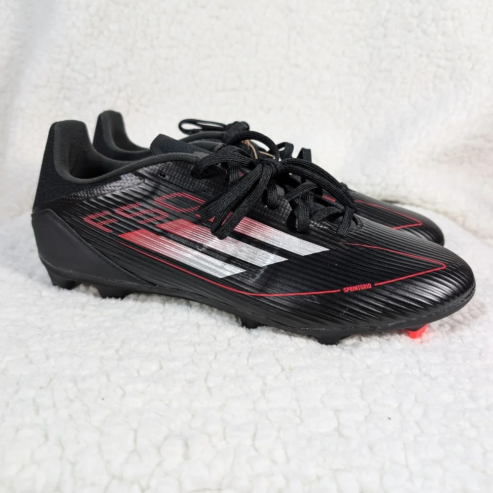 Adidas F50 League FG/MG - Stealth Victory Pack (SP25) Men's 10‎ Black Red